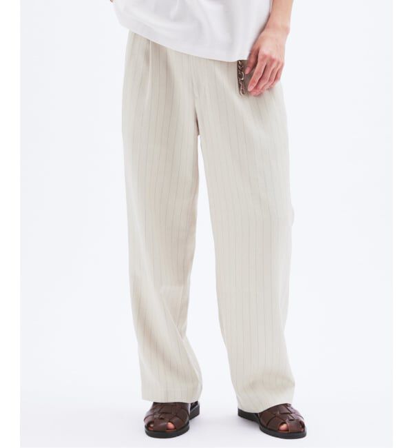 JOURNAL STANDARD「FRED PERRY / フレッドペリー 別注 テニス トラウザーズ」|スラックス|