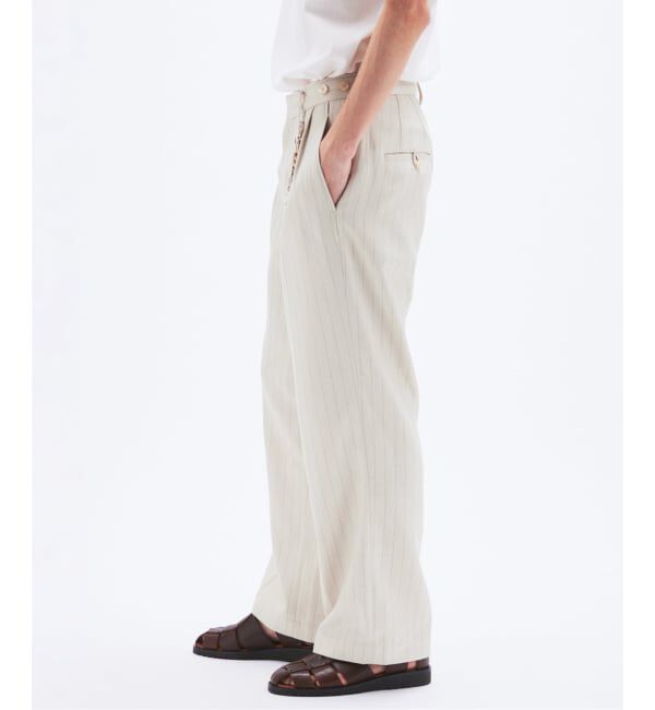 JOURNAL STANDARD「FRED PERRY / フレッドペリー 別注 テニス トラウザーズ」|スラックス|