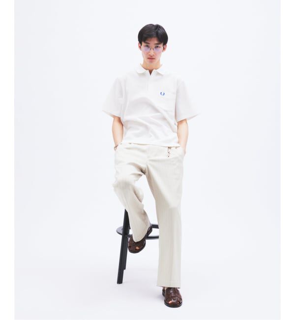 JOURNAL STANDARD「FRED PERRY / フレッドペリー 別注 テニス トラウザーズ」|スラックス|