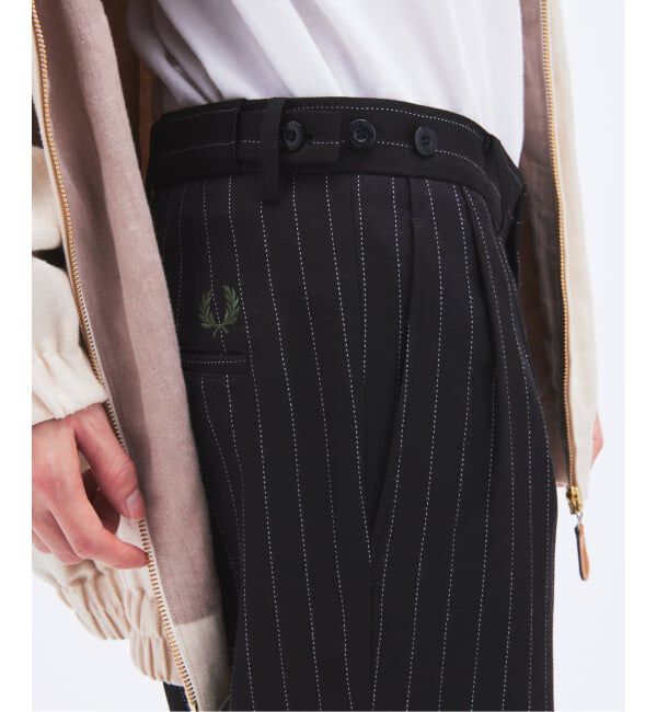 JOURNAL STANDARD「FRED PERRY / フレッドペリー 別注 テニス トラウザーズ」|スラックス|