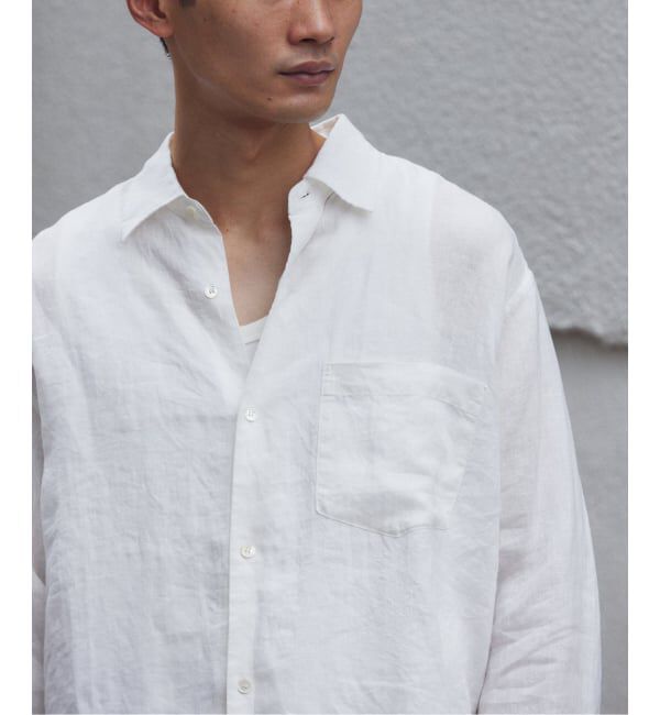 JOURNAL STANDARD relume「JAMES FABRIC / ジェームスファブリック ガーメントダイ リネンシャツ」|シャツ・ブラウス|