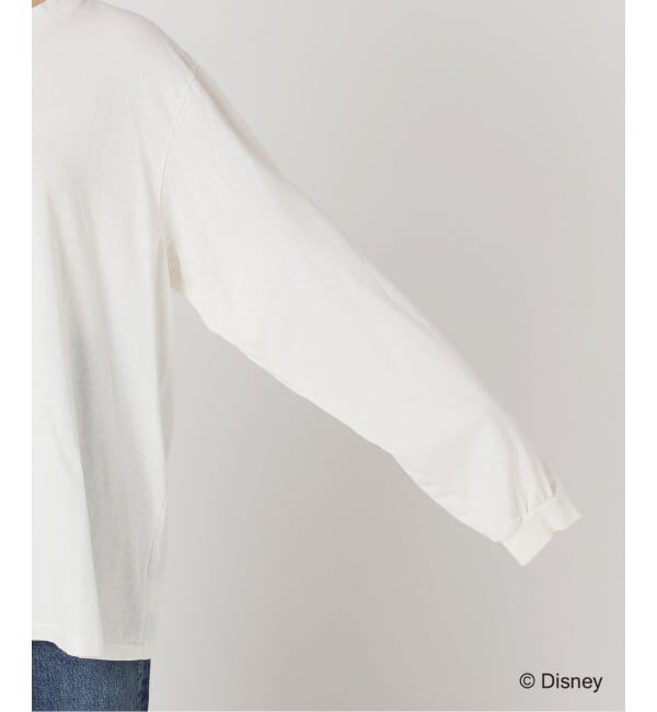 journal standard L'essage「《予約》JANE SMITH/ジェーンスミス / MICKEY&MINNIE FACE L/S Tシャツ」|Tシャツ・カットソー|