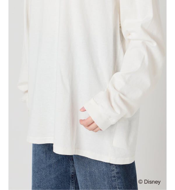 journal standard L'essage「《予約》JANE SMITH/ジェーンスミス / MICKEY&MINNIE FACE L/S Tシャツ」|Tシャツ・カットソー|