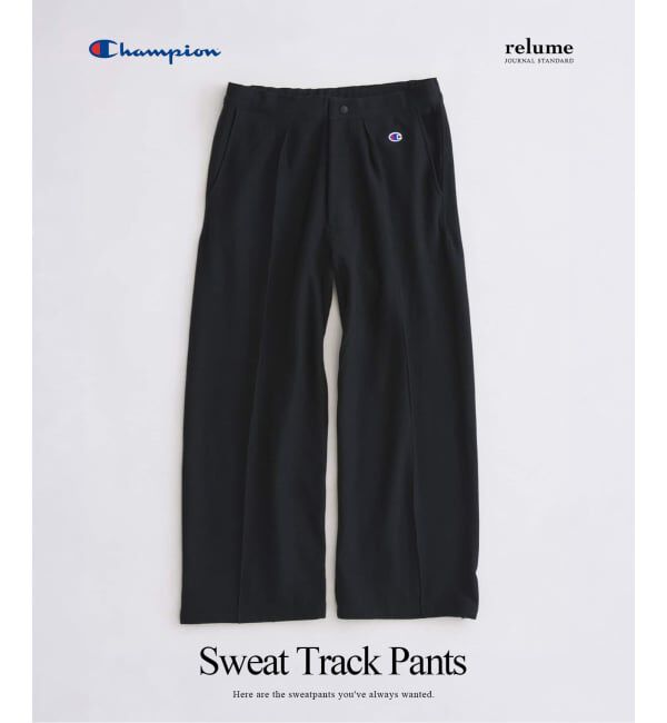 JOURNAL STANDARD relume「《予約》CHAMPION / チャンピオン 別注 R/W スウェット トラック パンツ」|その他|ブラック