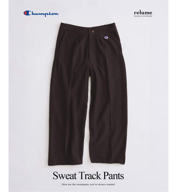 JOURNAL STANDARD relume「《予約》CHAMPION / チャンピオン 別注 R/W スウェット トラック パンツ」|その他|ブラウン