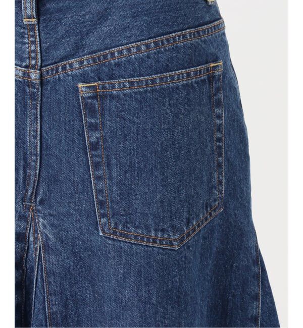 NOBLE「《予約》SERGE/サージ  FLAR PANEL SKIRT」|スカート|