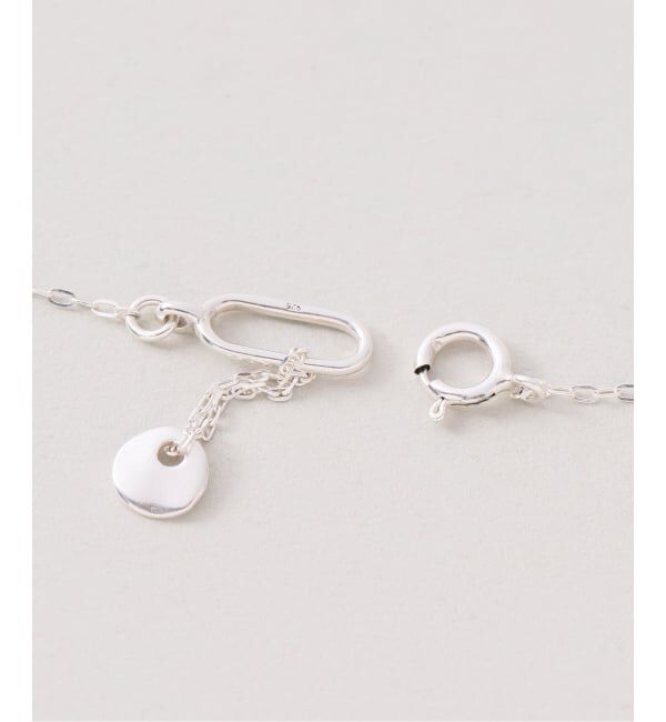 NOBLE「《予約》norme/ノーム tag chain necklace(シルバー)」|ネックレス|