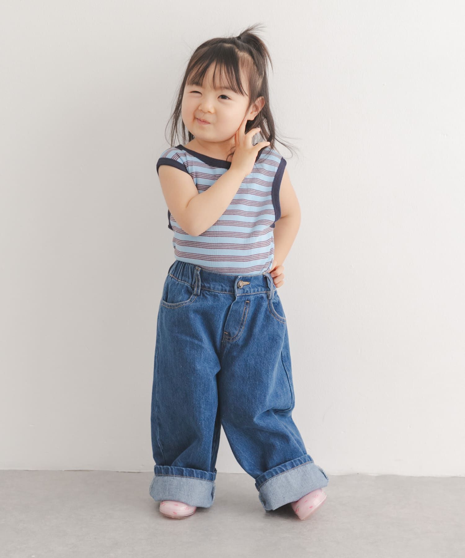 URBAN RESEARCH DOORS「『別注』Robert P Miller&times;DOORS　MILLERボーダータンクトップ(KIDS)」|その他|