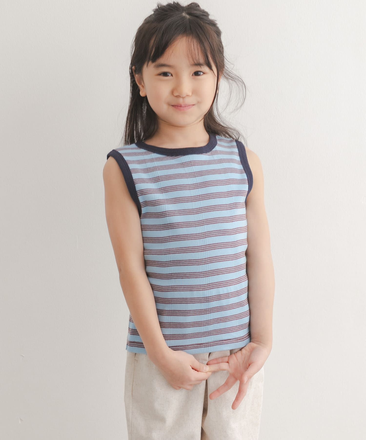 URBAN RESEARCH DOORS「『別注』Robert P Miller&times;DOORS　MILLERボーダータンクトップ(KIDS)」|その他|