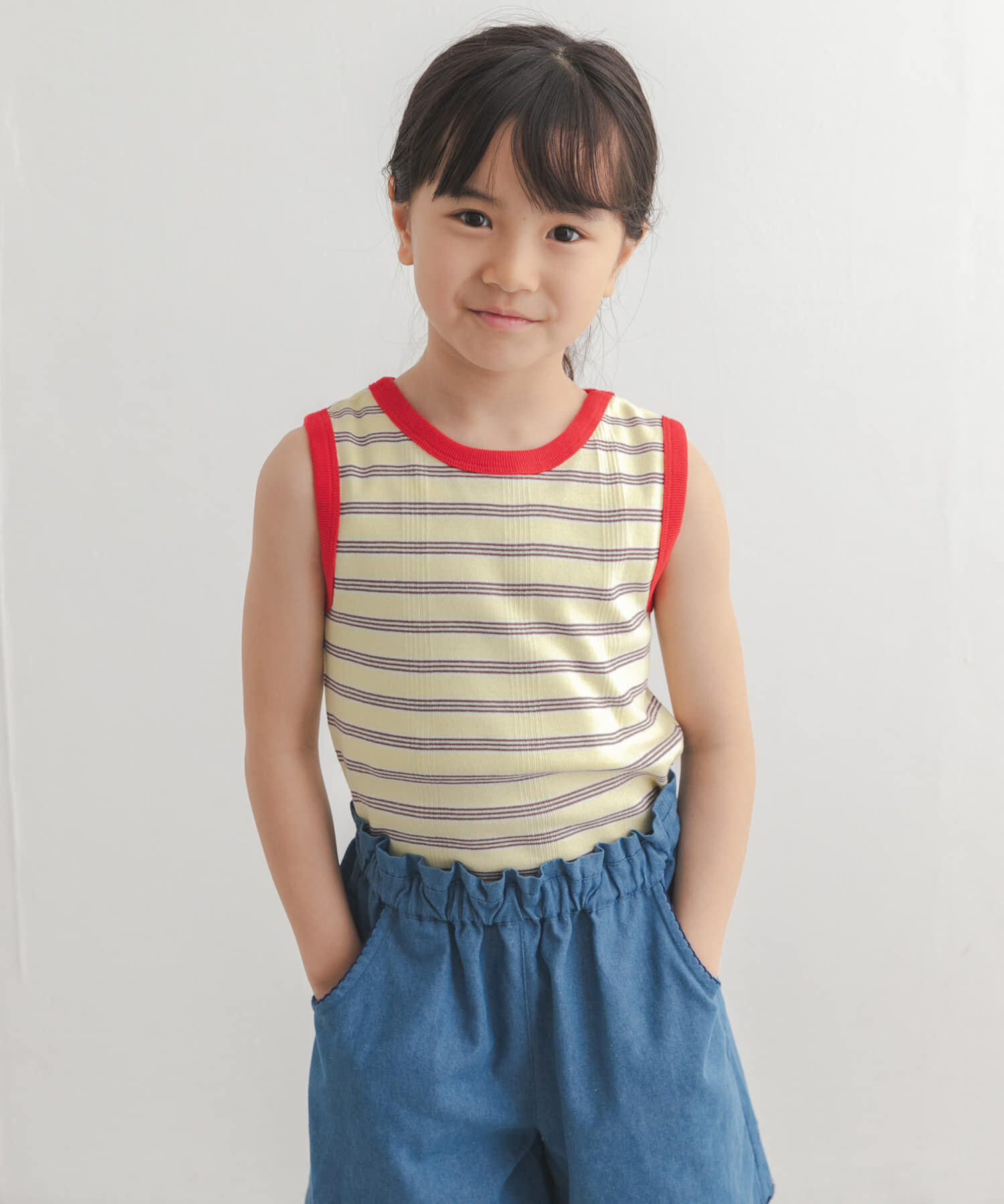 URBAN RESEARCH DOORS「『別注』Robert P Miller&times;DOORS　MILLERボーダータンクトップ(KIDS)」|その他|
