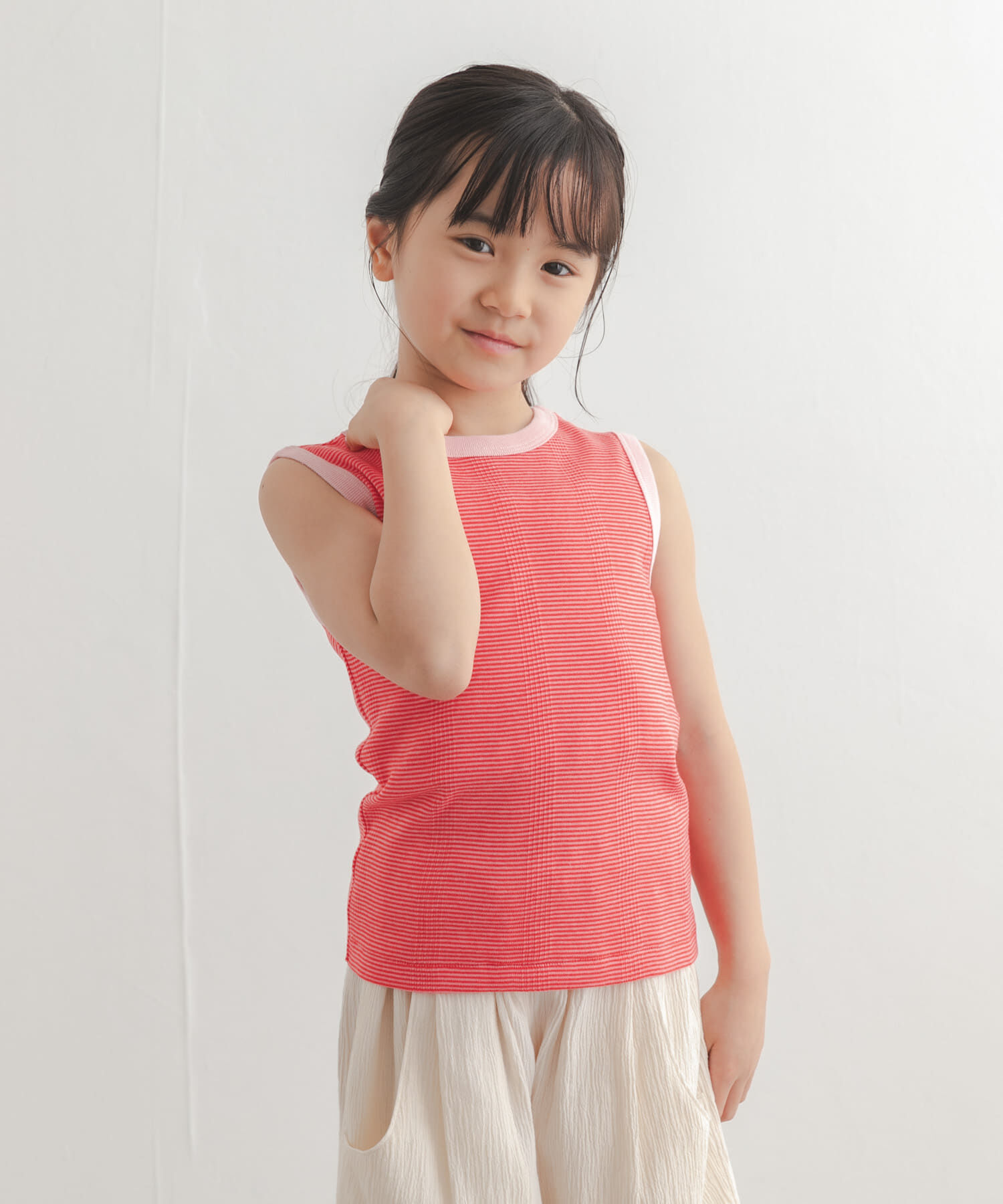 URBAN RESEARCH DOORS「『別注』Robert P Miller&times;DOORS　MILLERボーダータンクトップ(KIDS)」|その他|