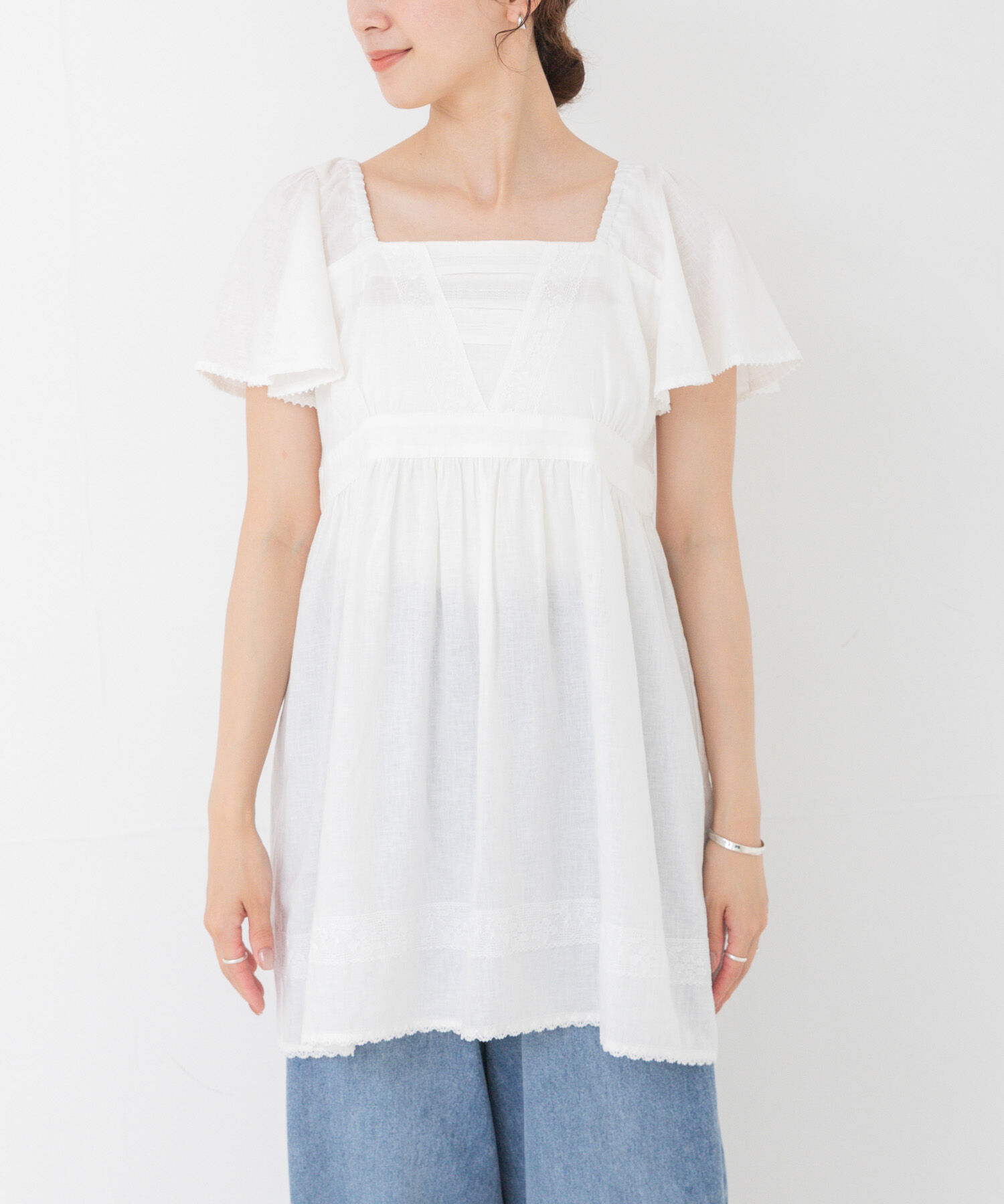 URBAN RESEARCH「Picchi Nia　CLOUD LINEN」|シャツ・ブラウス|
