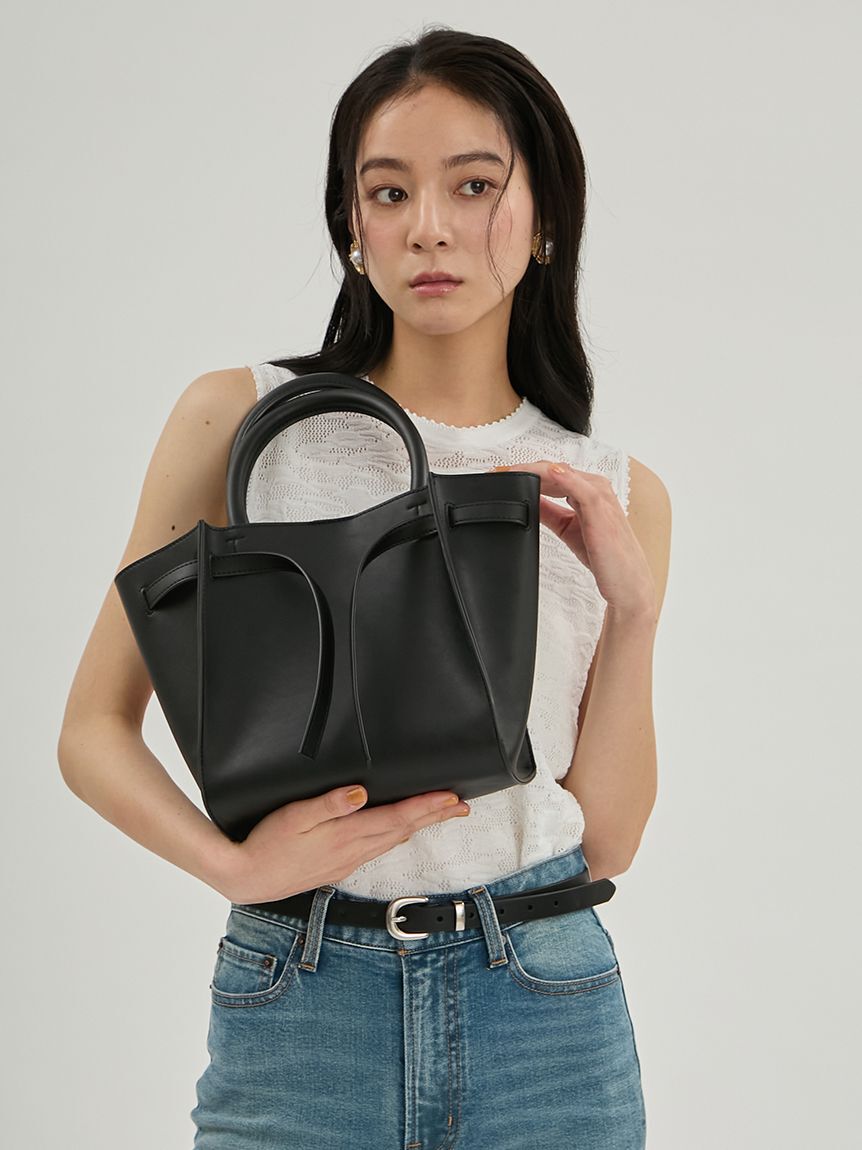 Mila Owen「フロントベルトスモールトートバッグ」|トートバッグ|