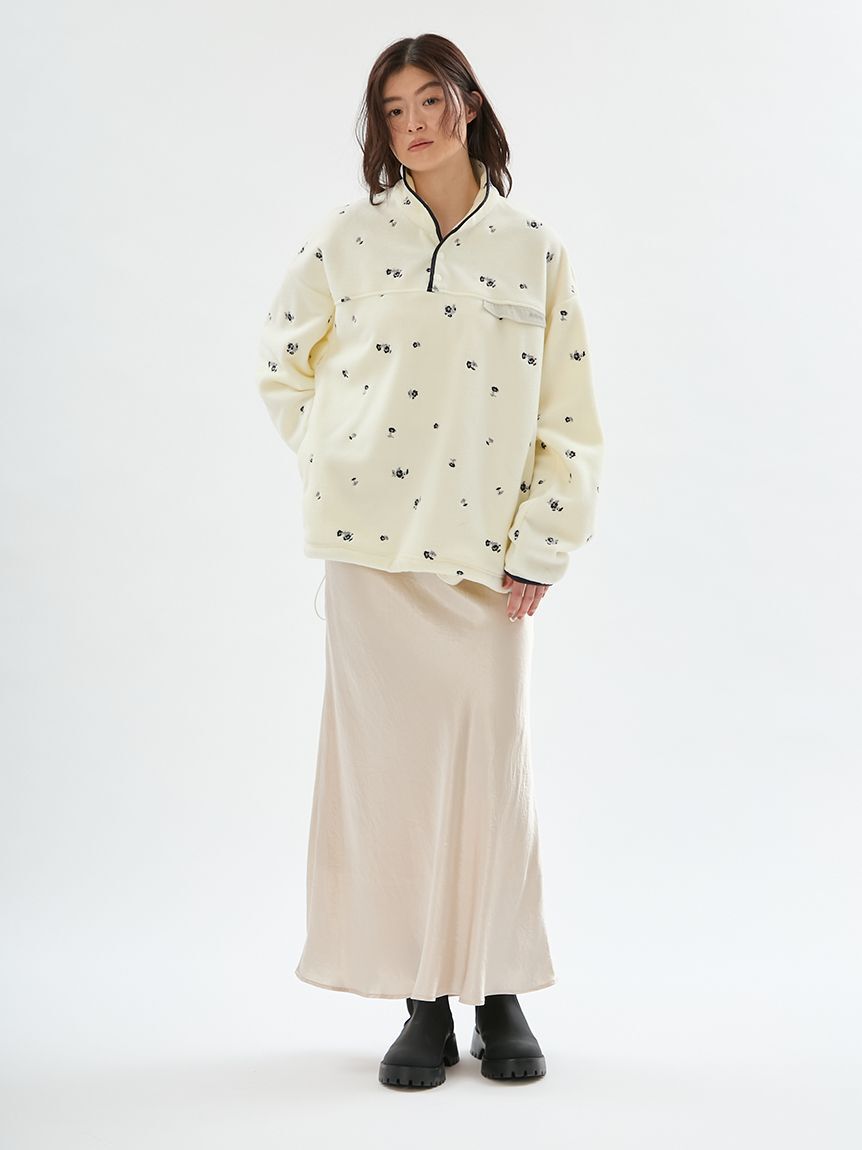 emmi atelier「ウエストゴムシャイニーナロースカート」|スカート|