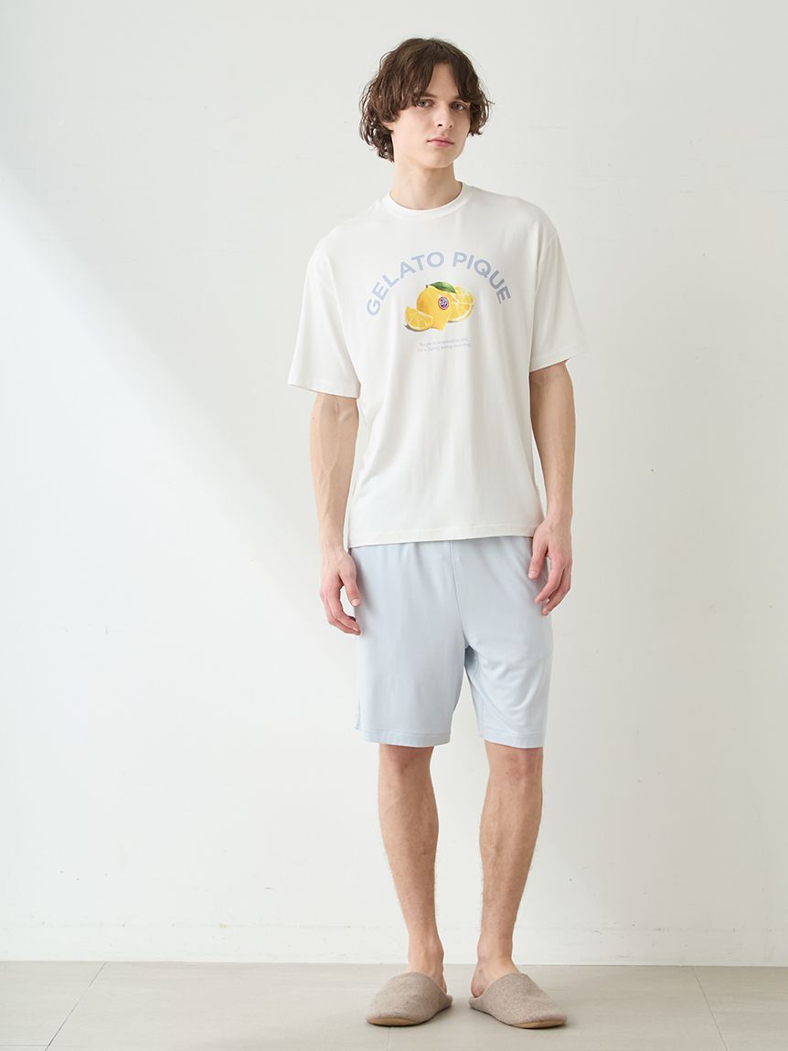 GELATO PIQUE HOMME「【HOMME】【接触冷感】レーヨンフルーツハーフパンツ」|その他|