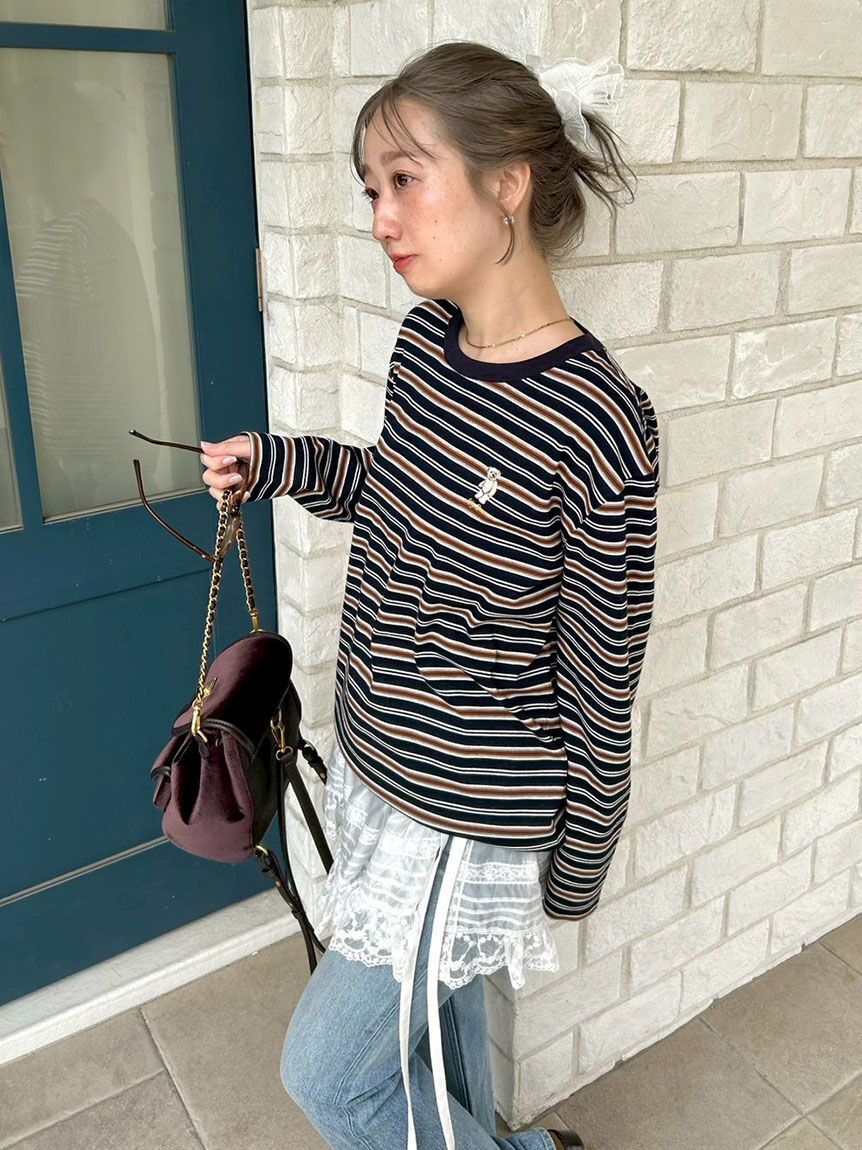 LILY BROWN「バリエーションプリーツシュシュ」|ヘアバンド|