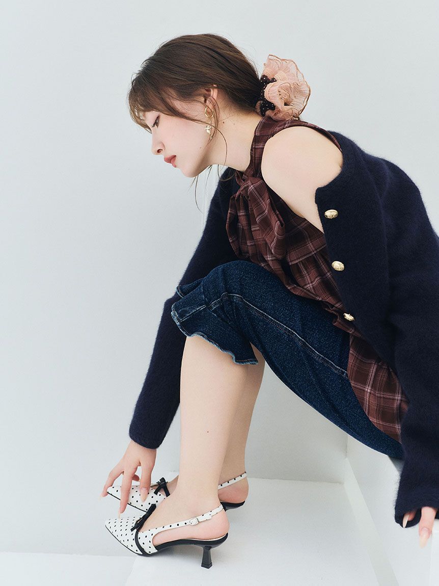 LILY BROWN「バリエーションプリーツシュシュ」|ヘアバンド|