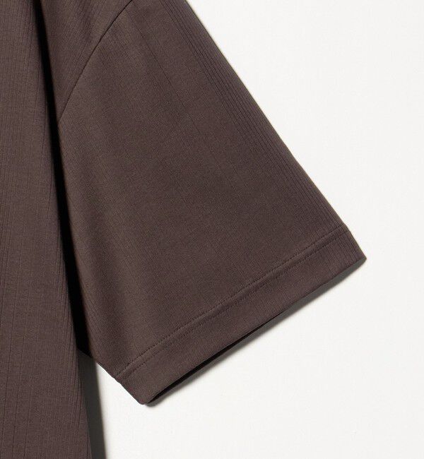 UNITED ARROWS green label relaxing「＜COLONY CLOTHING＞リブ クルーネック Tシャツ カットソー」|Tシャツ・カットソー|