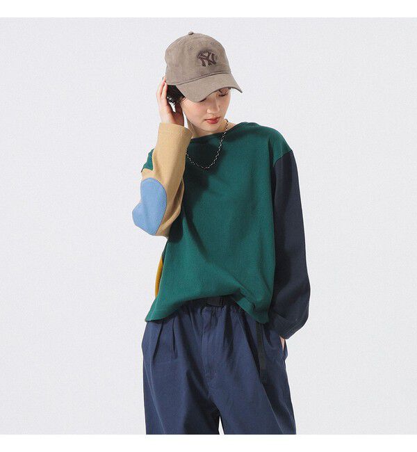 BEAMSBOY「エルボーパッチ バスク」|Tシャツ・カットソー|