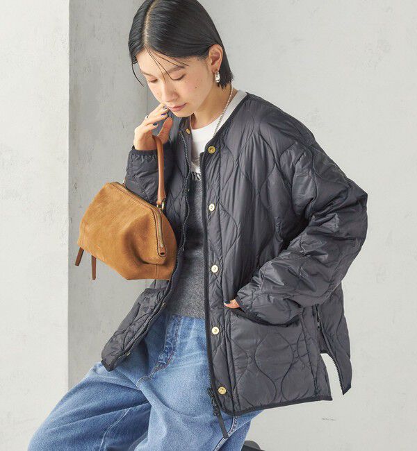 SHIPS for women「《予約》【SHIPS別注】TAION:〈手洗い可能〉リバーシブル マルチ WAY ダウン ジャケット」|ダウン|