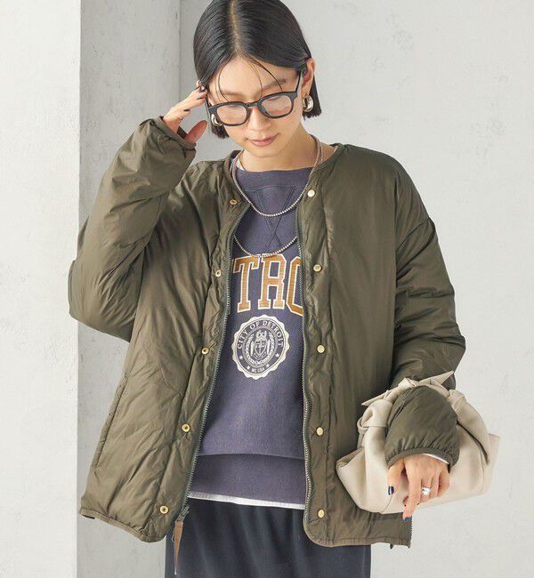 SHIPS for women「《予約》【SHIPS別注】TAION:〈手洗い可能〉リバーシブル マルチ WAY ダウン ジャケット」|ダウン|