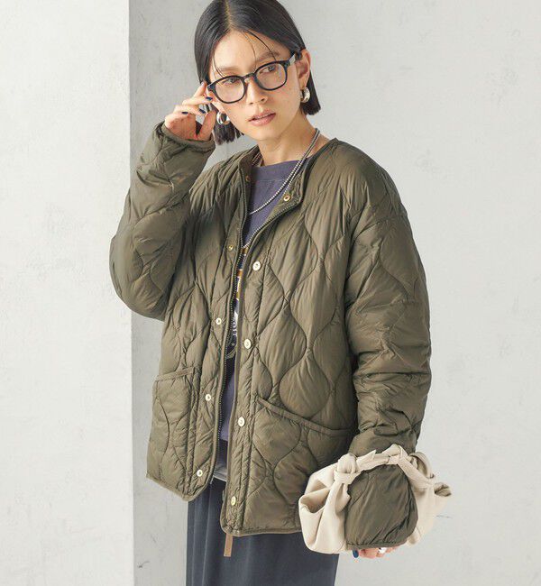 SHIPS for women「《予約》【SHIPS別注】TAION:〈手洗い可能〉リバーシブル マルチ WAY ダウン ジャケット」|ダウン|
