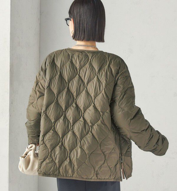 SHIPS for women「《予約》【SHIPS別注】TAION:〈手洗い可能〉リバーシブル マルチ WAY ダウン ジャケット」|ダウン|