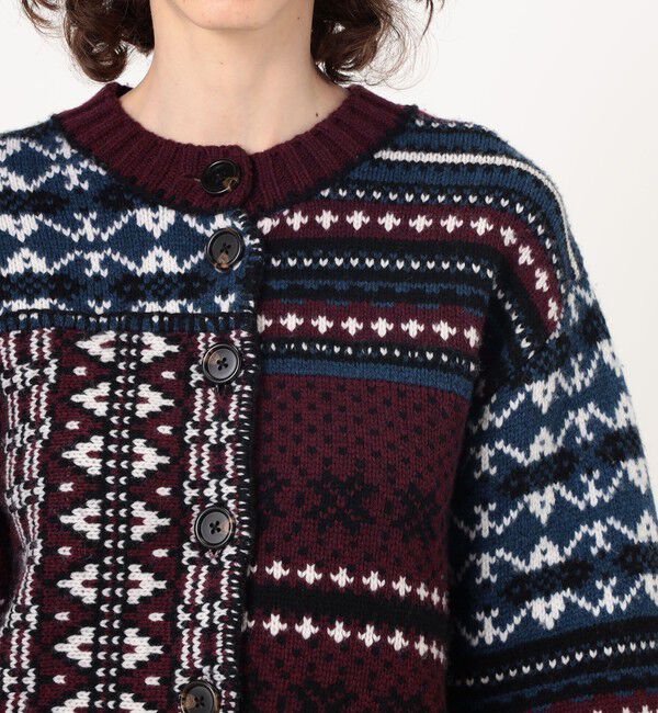 TOMORROWLAND BUYING WEAR「SEA NEW YORK LINEA FAIR ISLE フェアアイル カーディガン」|カーディガン|