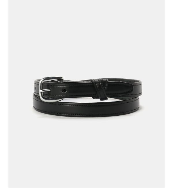 Plage「TORY LEATHER CO. / トリーレザー 3/4 INCH CROSSED ベルト」|ベルト|ブラック