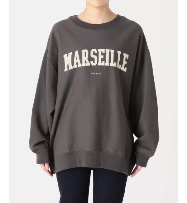SLOBE IENA「《WEB限定/追加》MARSEILLE ロゴスウェット」|スウェット・ジャージ|