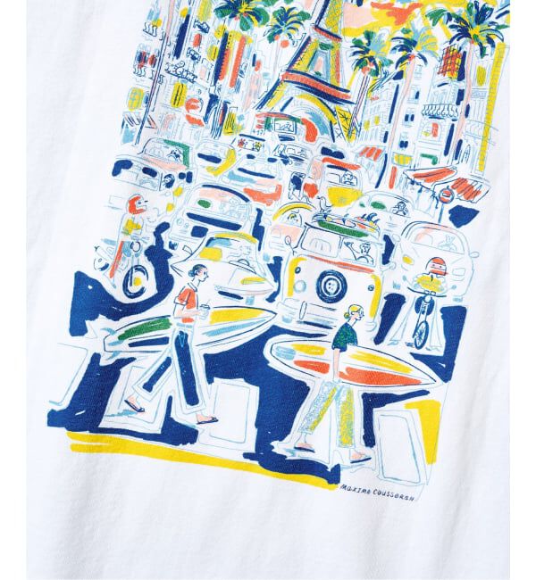 417 EDIFICE「Maxime Cousseran &times; 417 Tシャツ」|Tシャツ・カットソー|