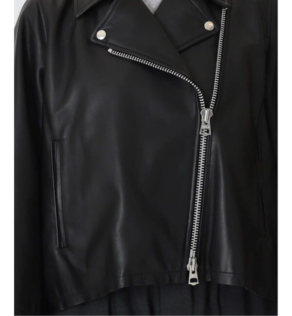 journal standard luxe「《予約》レザー ショートライダースジャケット」|ライダースジャケット|
