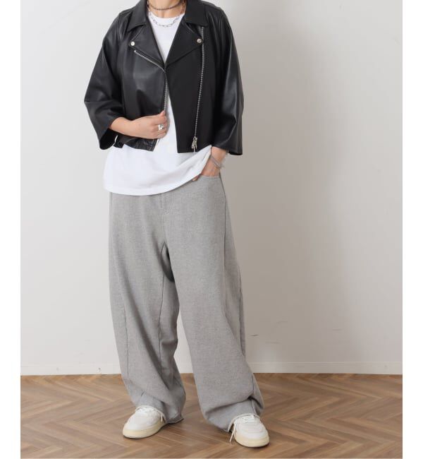 journal standard luxe「《予約》レザー ショートライダースジャケット」|ライダースジャケット|