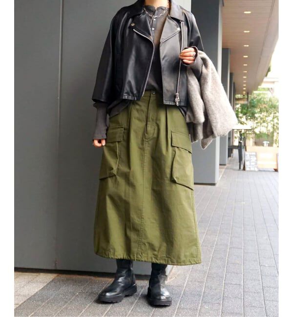 journal standard luxe「《予約》レザー ショートライダースジャケット」|ライダースジャケット|