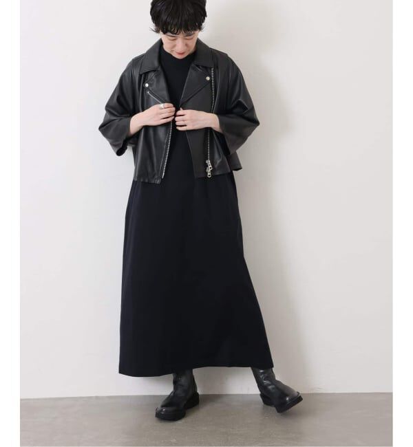 journal standard luxe「《予約》レザー ショートライダースジャケット」|ライダースジャケット|