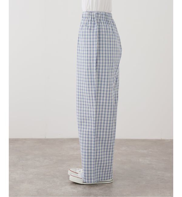 FRAMeWORK「BASERANGE/ベースレンジ CLAUDE PANTS(ブルー)」|スラックス|