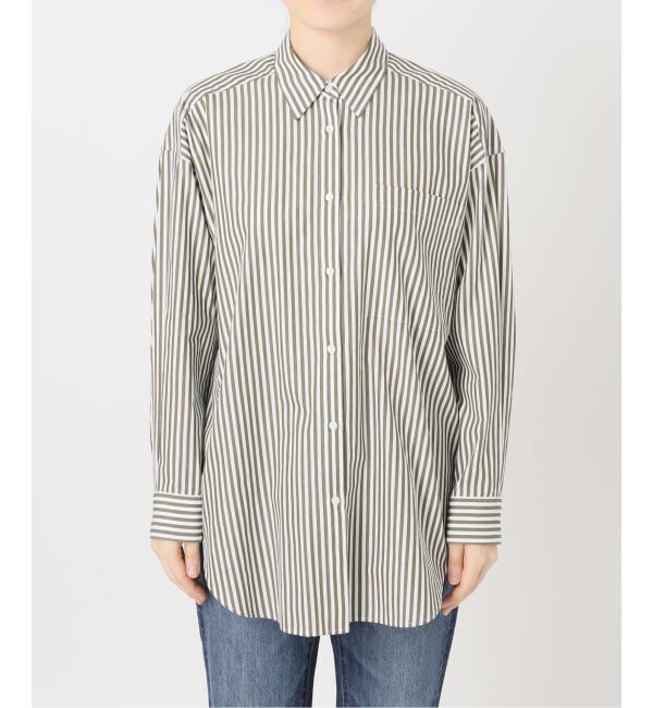 Spick and Span「《WEB限定カラー有り / 追加予約》50コットンオーバーシャツ」|シャツ・ブラウス|