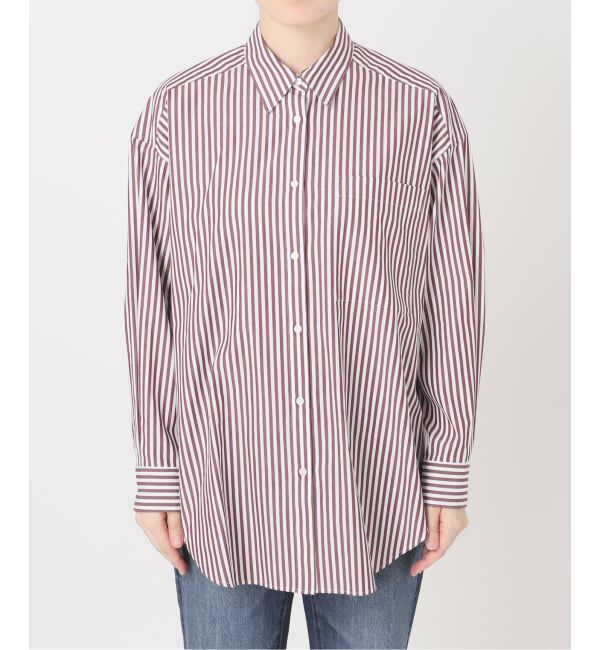 Spick and Span「《WEB限定カラー有り / 追加予約》50コットンオーバーシャツ」|シャツ・ブラウス|
