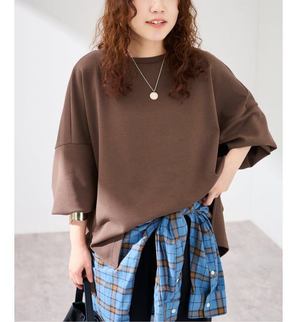 FRAMeWORK「≪予約≫ライトダンボールポンチョプルオーバー」|Tシャツ・カットソー|