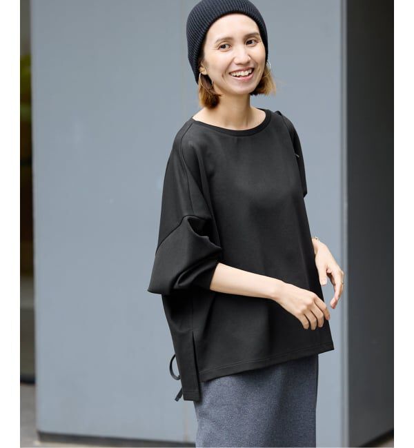 FRAMeWORK「≪予約≫ライトダンボールポンチョプルオーバー」|Tシャツ・カットソー|