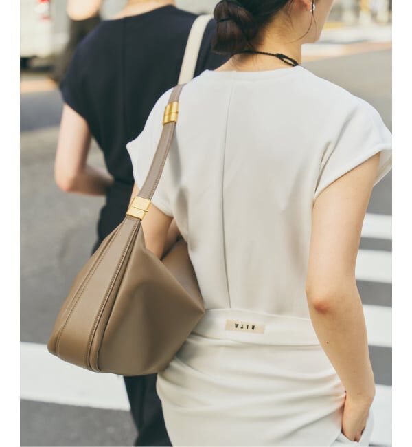 NOBLE「《予約・WEB＆虎ノ門限定》【RITA&times;SELLICHI】スカーフ付きワンピース」|ワンピース|