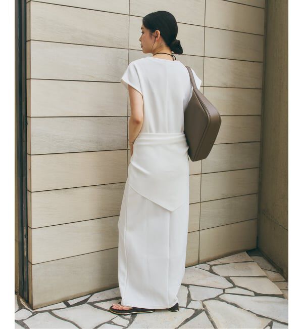 NOBLE「《予約・WEB＆虎ノ門限定》【RITA&times;SELLICHI】スカーフ付きワンピース」|ワンピース|