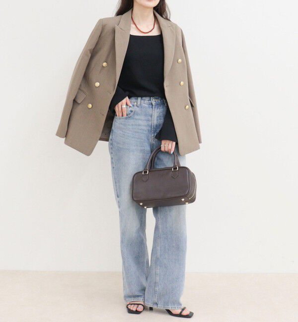 fredy emue「スクエアネックフレアスリーブカットソー」|Tシャツ・カットソー|