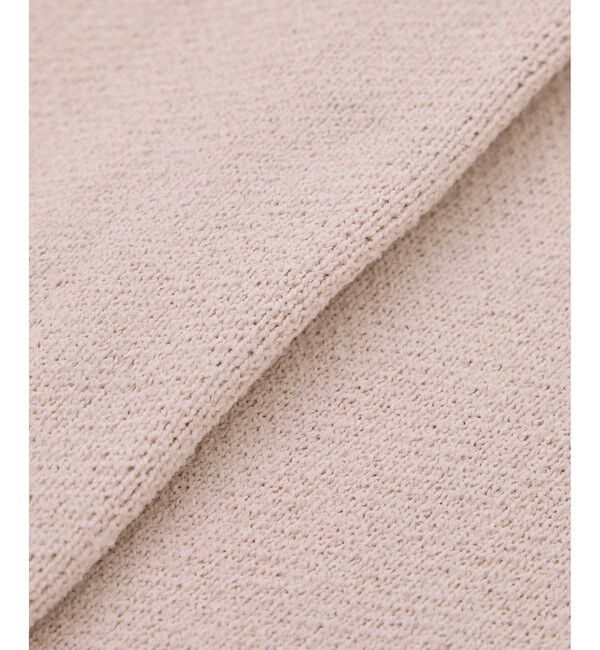 Rope&rsquo;Picnic「【emur/エミュール】モールヤーン畦ニット5分袖カーディガン」|カーディガン|