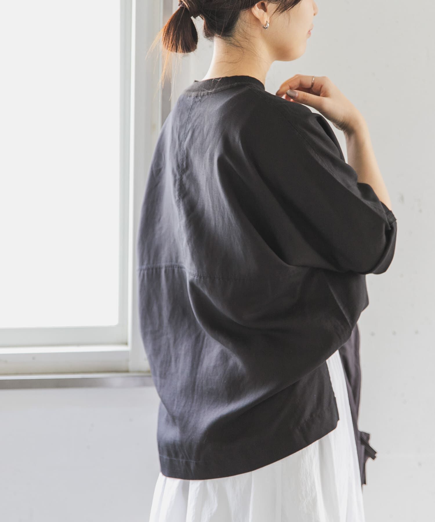 URBAN RESEARCH DOORS「FORK&SPOON　プルオーバーブラウス」|シャツ・ブラウス|