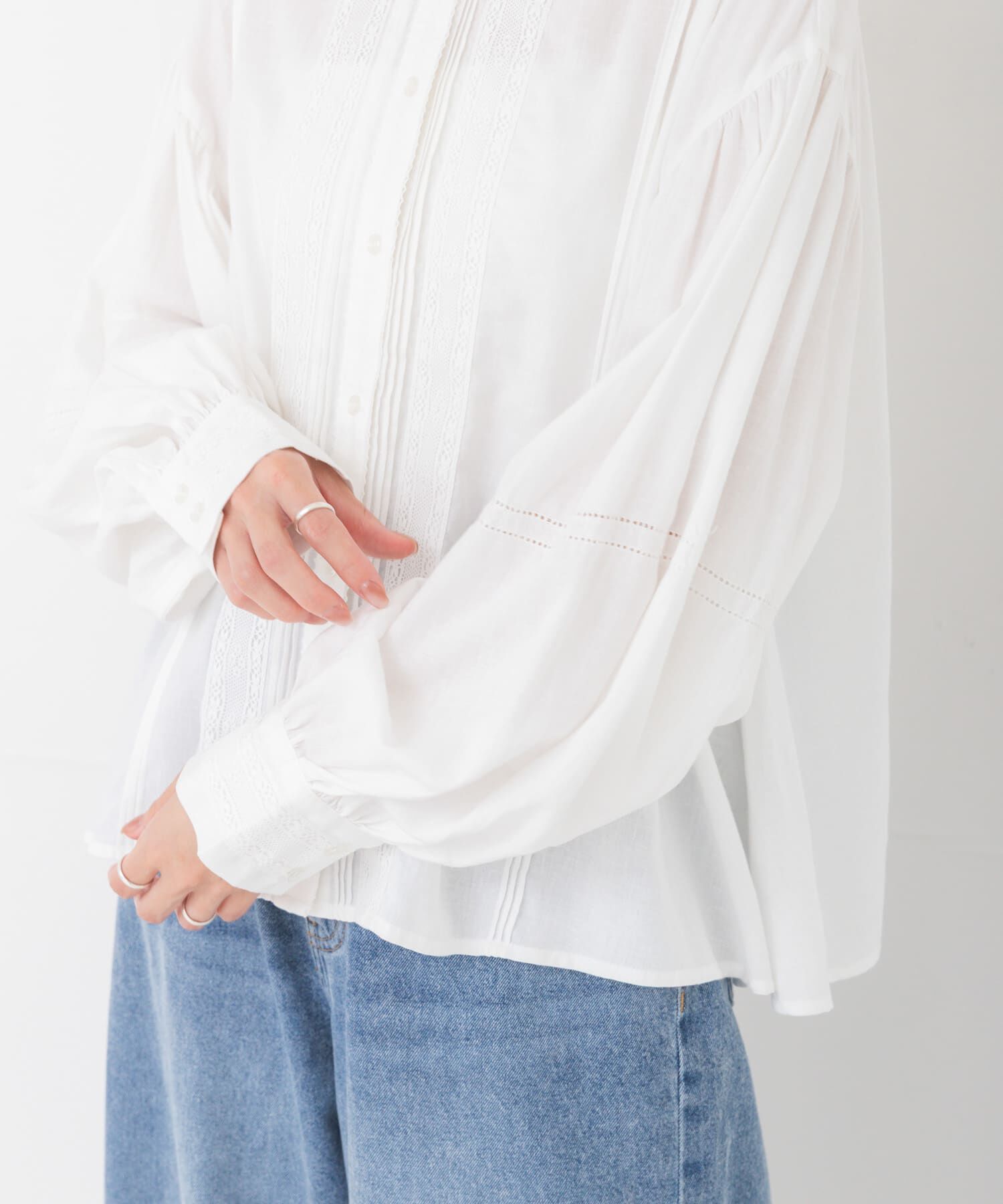 URBAN RESEARCH「Picchi Nia　MILK LINEN」|シャツ・ブラウス|