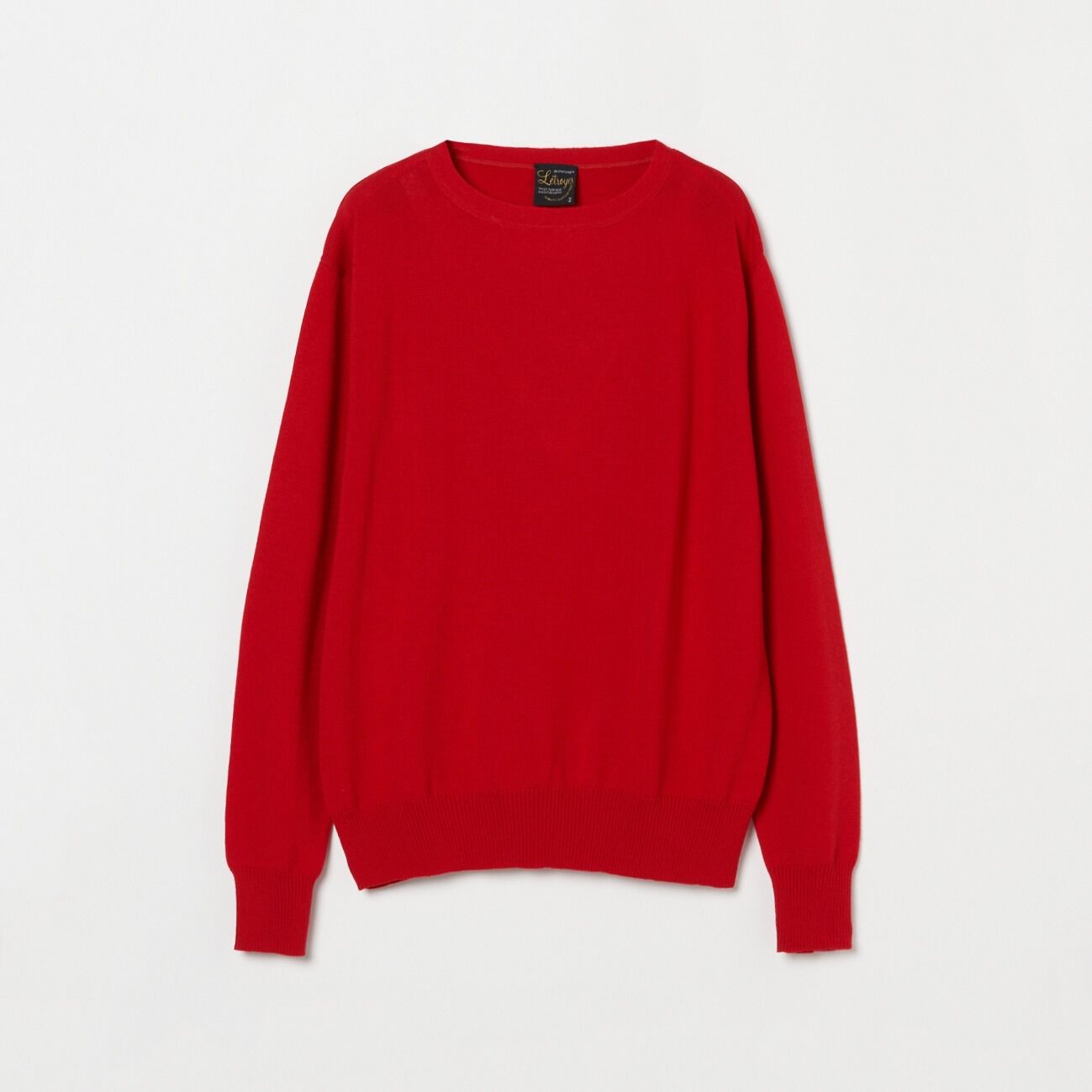  「Letroyes THOMAS (CREW NECK)」|ニット・セーター|レッド