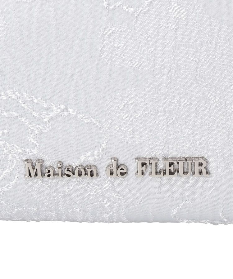 Maison de FLEUR「【Sサイズ/2Way】ブルーマニアボリュームリボン2WayトートSバッグ」|トートバッグ|