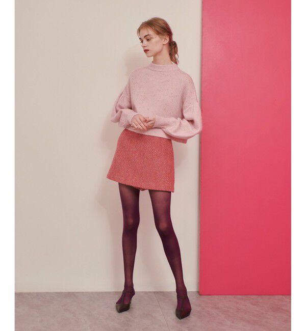 LOULOU WILLOUGHBY「【LOULOU WILLOUGHBY】MAGEE ヘリンボンスカンツ」|その他|