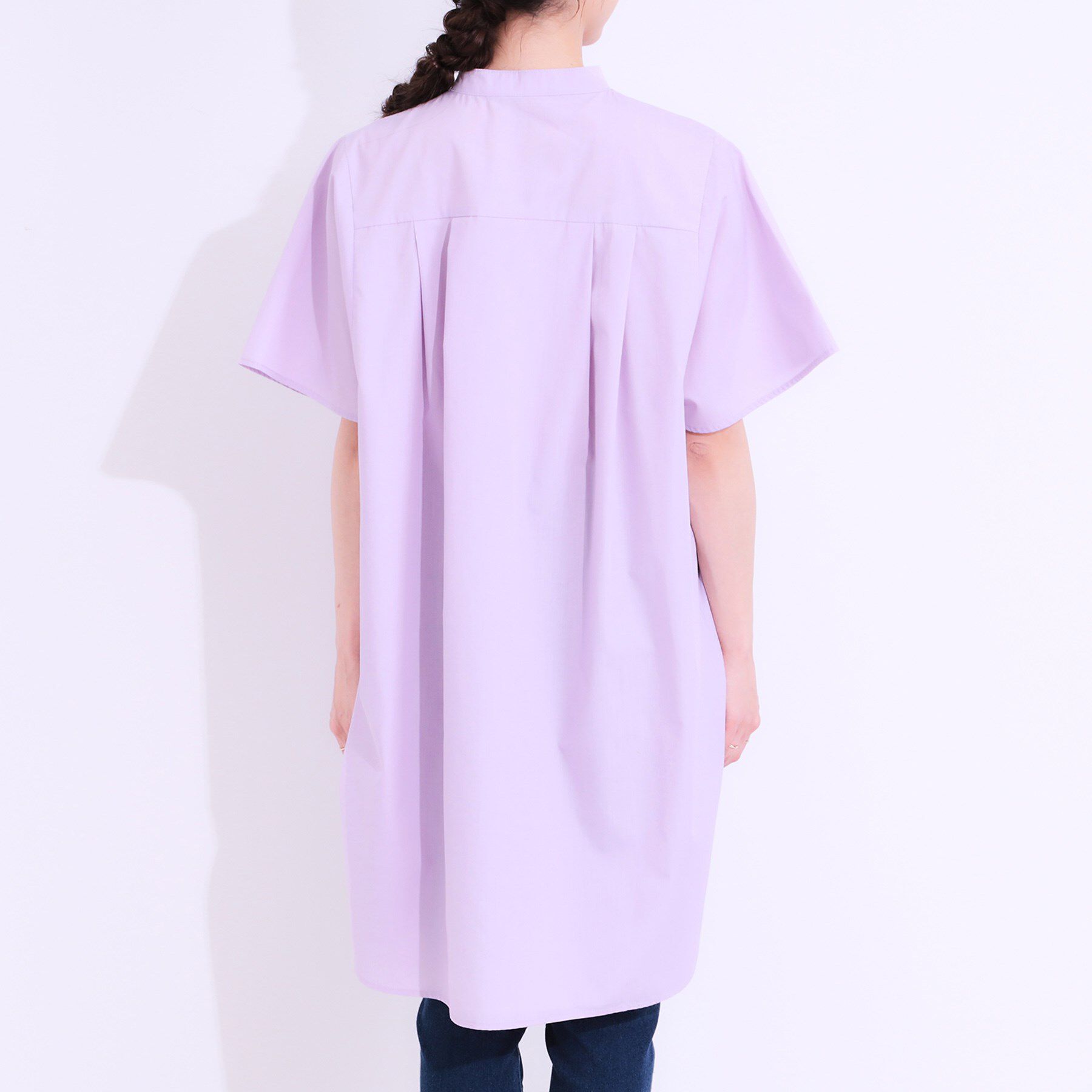 SHOO･LA･RUE「【洗える】体型きれい見え チュニックワンピース」|チュニック|